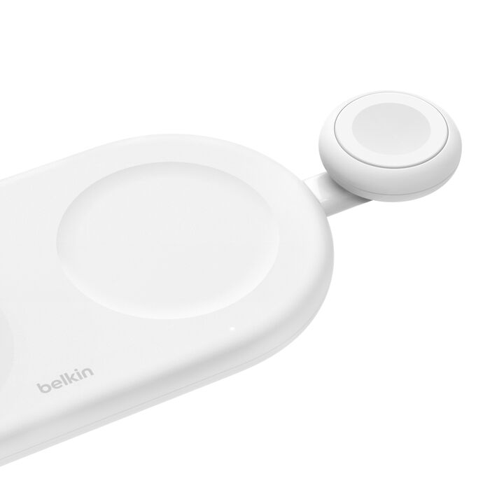 Belkin BoostCharge USB-C Apple Watch Charger, White