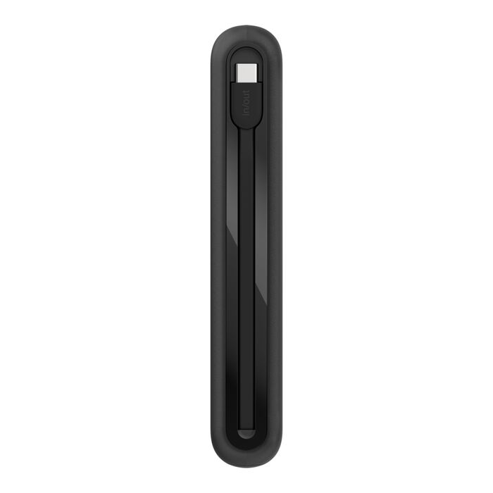 Belkin BoostCharge Portable Power Bank 20K with integrated USB-C cable - Black