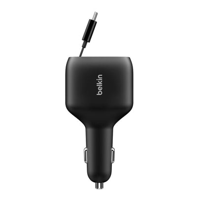 Belkin BOOSTCHARGE Retractable Car Charger 75W