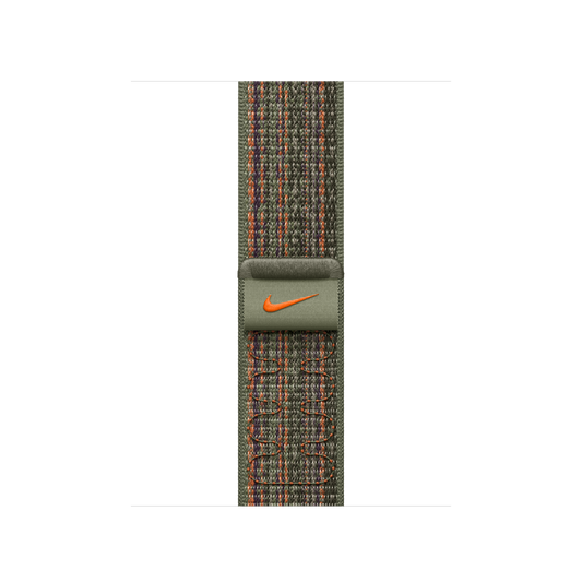 41mm Sequoia/Orange Nike Sport Loop