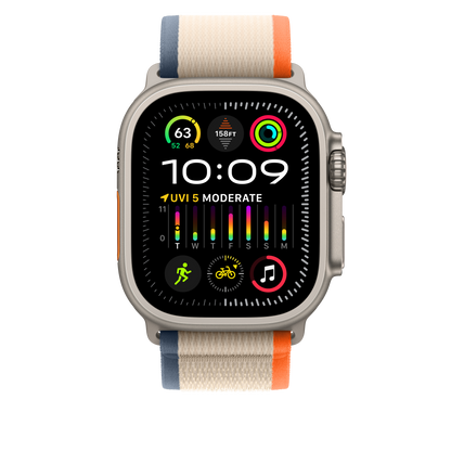 49mm Orange/Beige Trail Loop - S/M