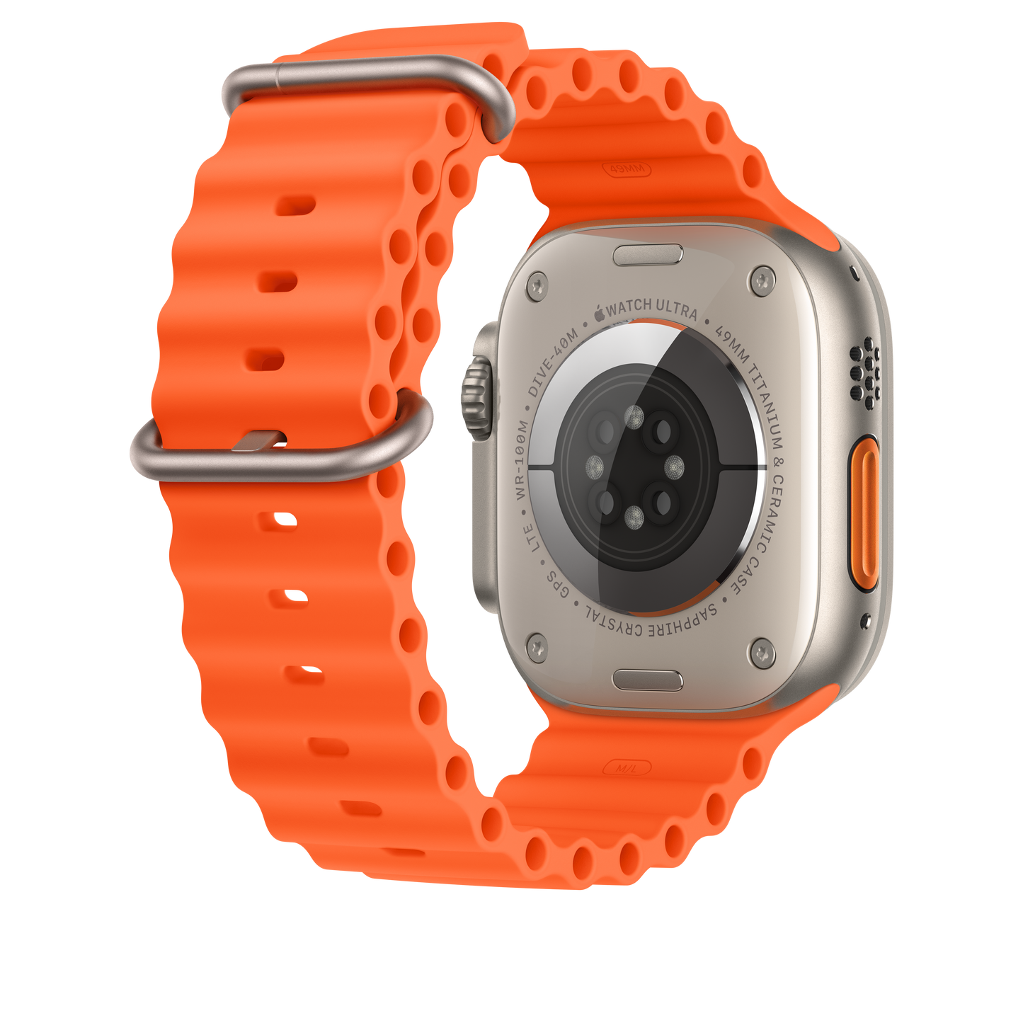 49mm Orange Ocean Band Extension