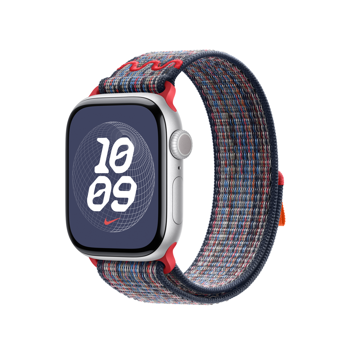 42mm Blue/Red Nike Sport Loop