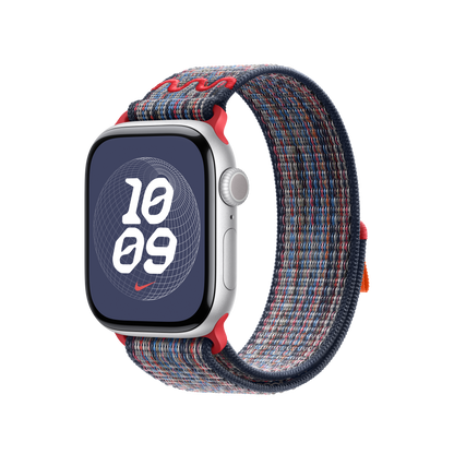 42mm Blue/Red Nike Sport Loop