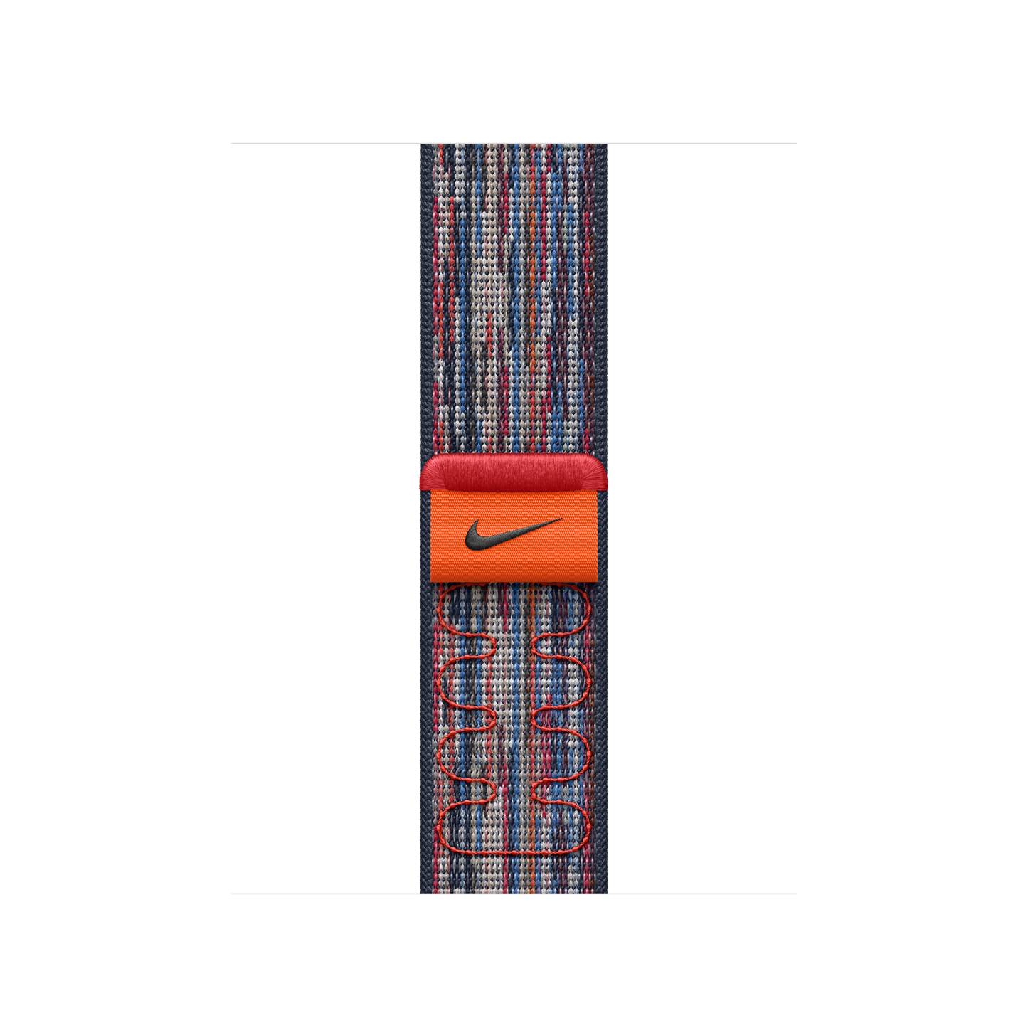 42mm Blue/Red Nike Sport Loop