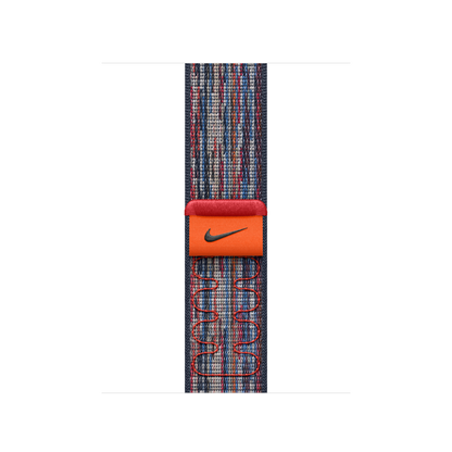 42mm Blue/Red Nike Sport Loop