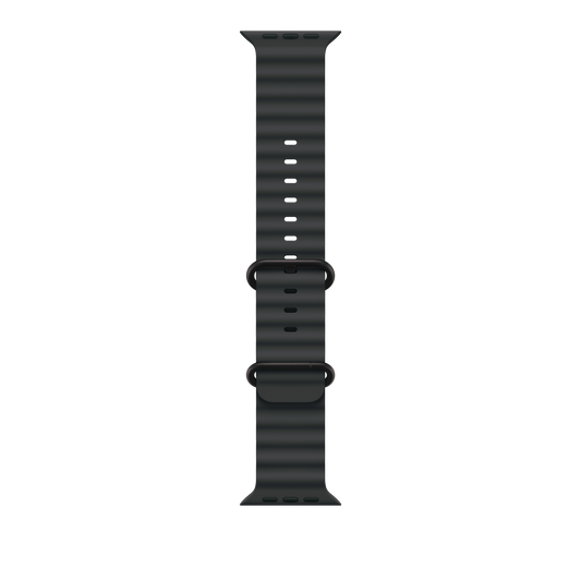 49mm Black Ocean Band - Black Titanium Finish