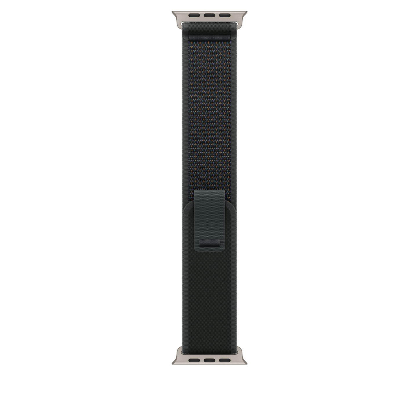 49mm Black Trail Loop - S/M - Natural Titanium Finish