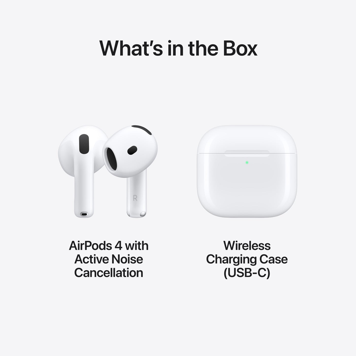 AirPods 4 with Active Noise Cancellation