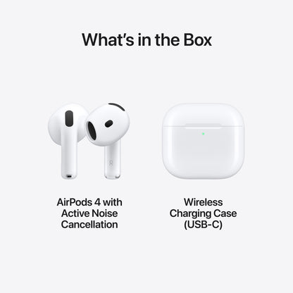 AirPods 4 with Active Noise Cancellation