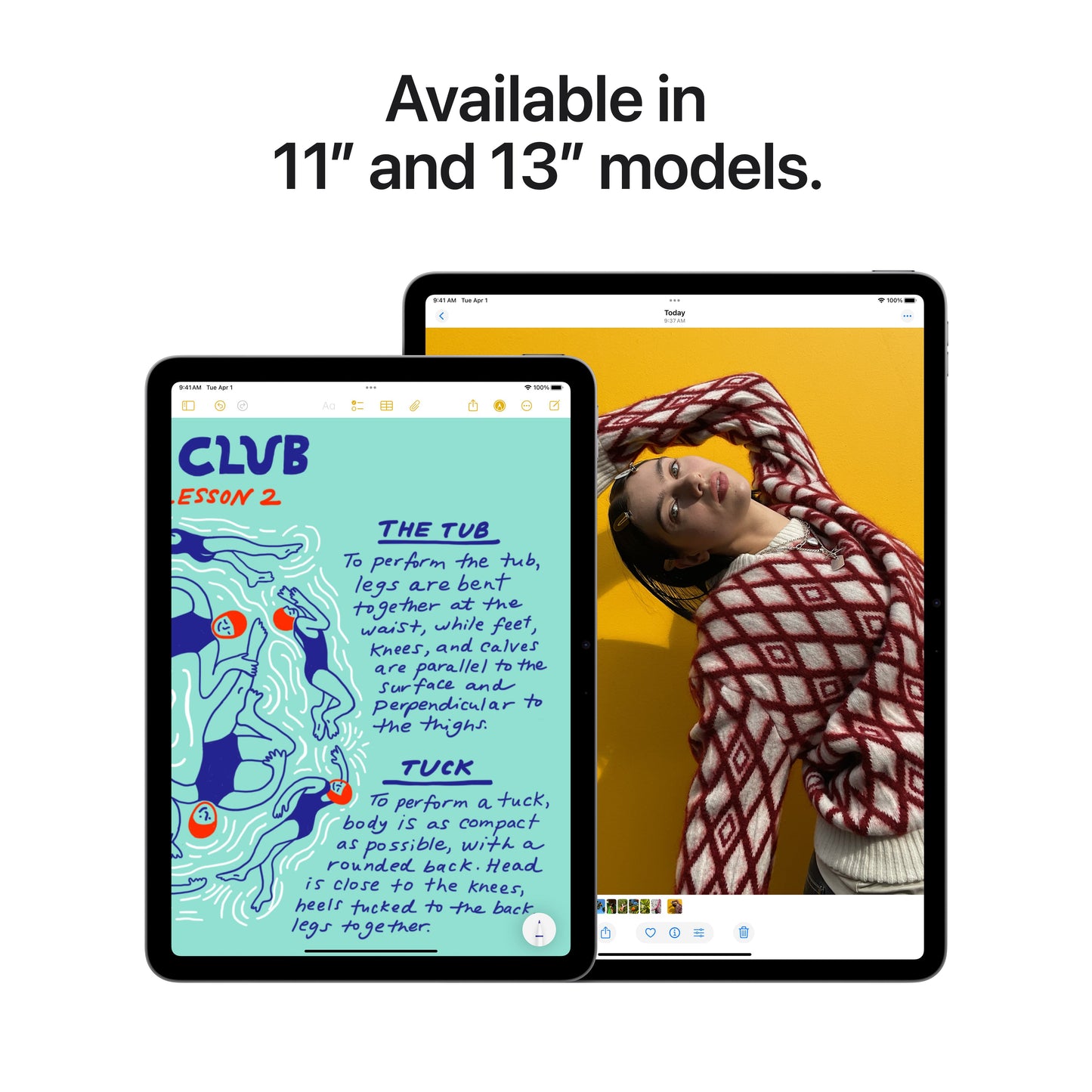 13-inch iPad Air Wi-Fi 128GB - Blue (M3)