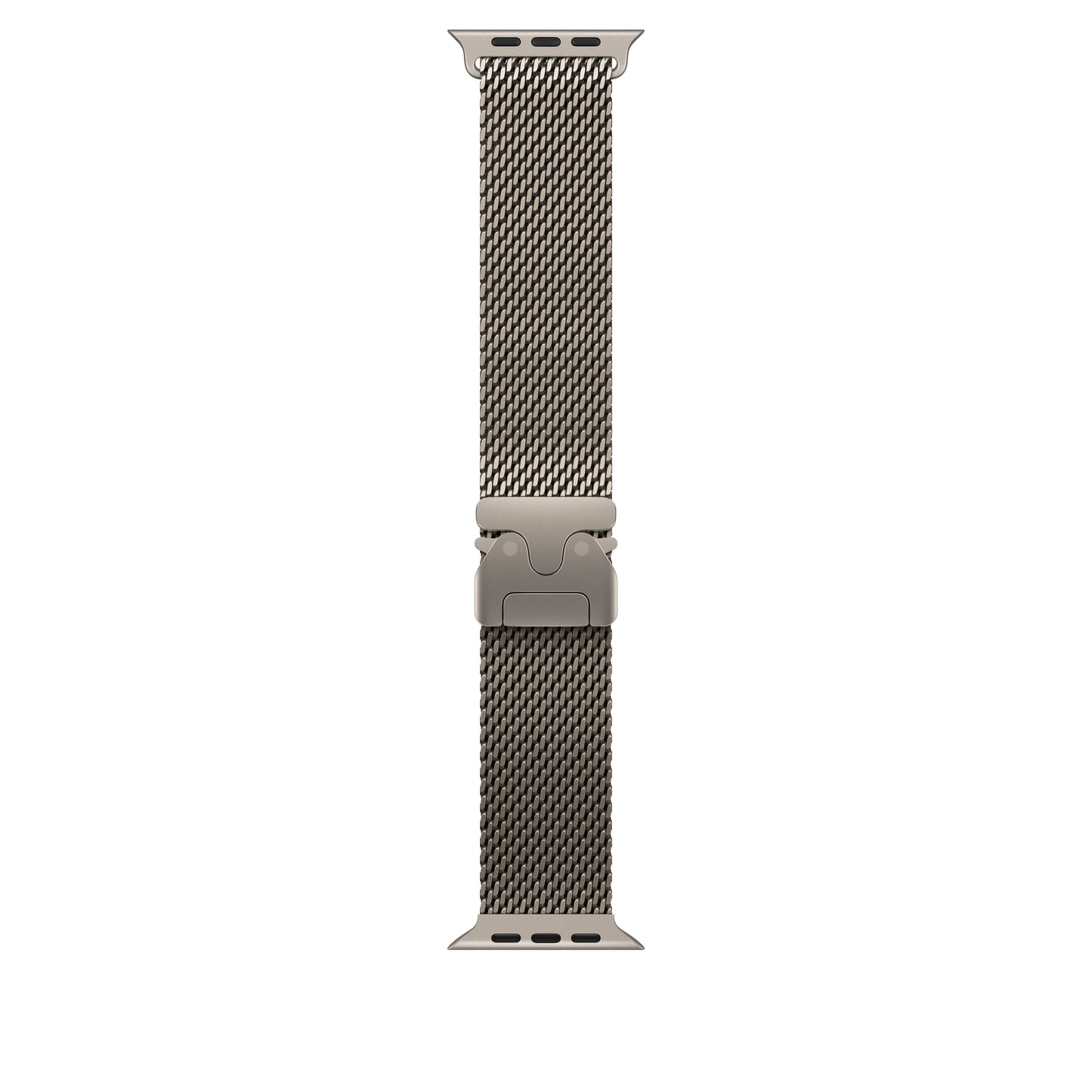 49mm Natural Titanium Milanese Loop - Large