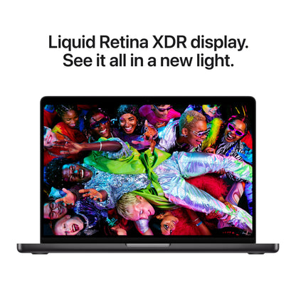 14-inch MacBook Pro: Apple M5 chip with 10-core CPU and 10-core GPU, 512GB SSD - Space Black