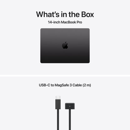 14-inch MacBook Pro: Apple M5 chip with 10-core CPU and 10-core GPU, 512GB SSD - Space Black