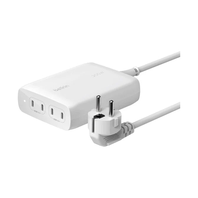 Belkin BoostCharge Pro 200W 4-Port USB-C GaN Charger