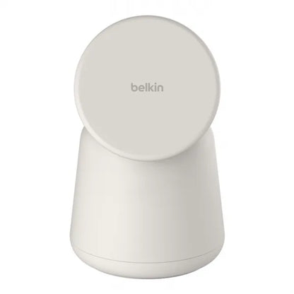 Belkin BoostCharge Pro 2-in-1 Wireless Charging Dock with MagSafe 15W - Sand