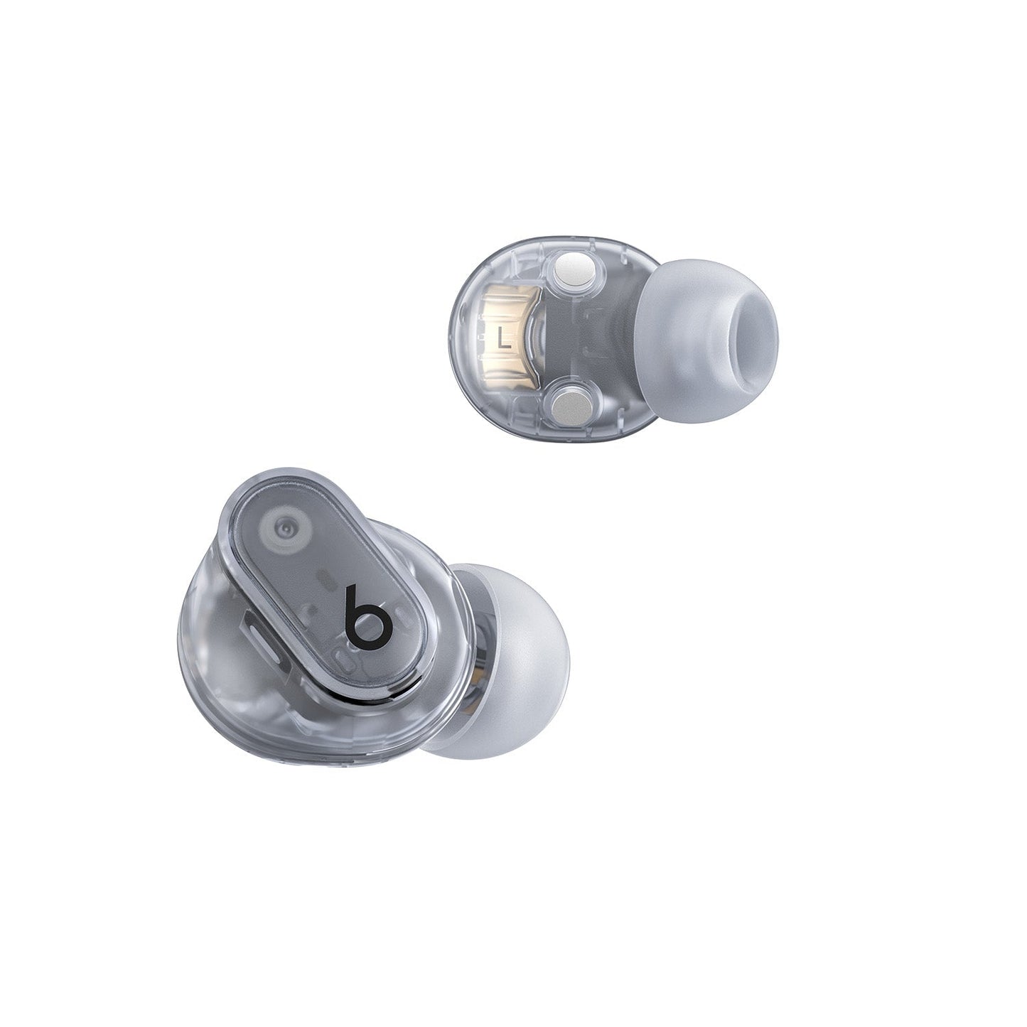 Beats Studio Buds + True Wireless Noise Cancelling Earbuds - Transparent
